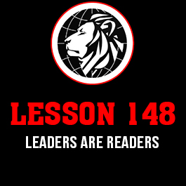 Lesson 148. Leaders are readers